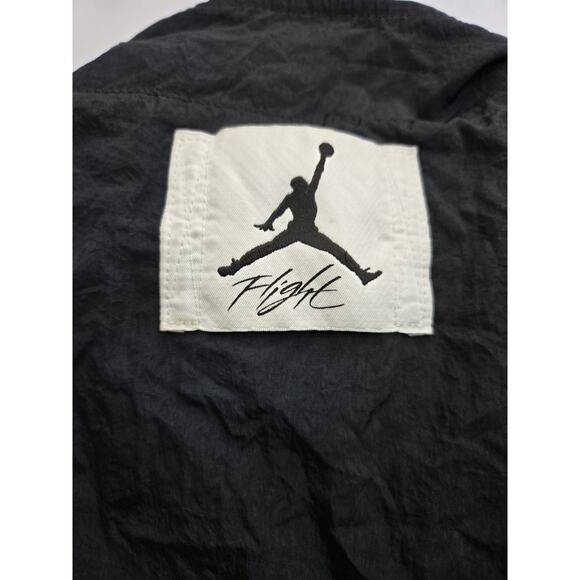 Nike Air Jordan Essentials Warm Up Jacket Men's L Black/White EUC - Picture 8 of 13